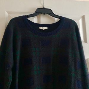 Madewell Plaid Sweater